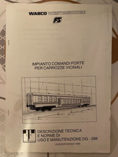 Manuale tecnico WABCO WESTINGHOUSE- Impianto comando porte per carrozze vicinali