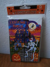 *** 8 inviti per la festa in costume di HALLOWEEN invitations cards party  ***