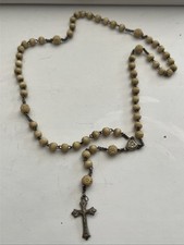 Antico Rosario Con Grani In
