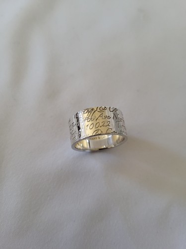 Anello largo tiffany co - largo, &