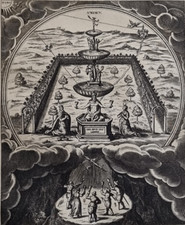 Gravure ésotérique xixe - gravure,