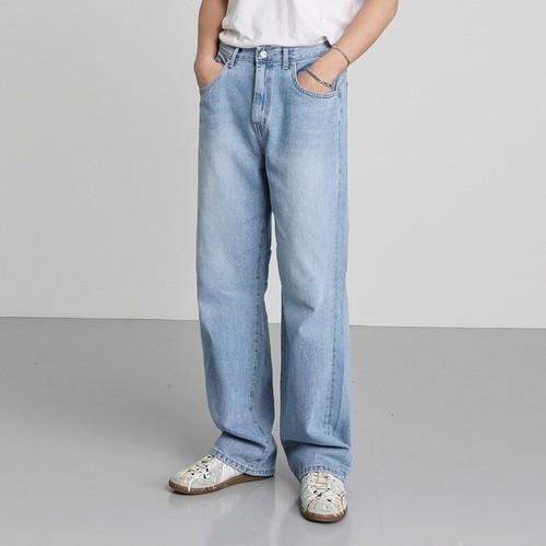 Jeans dritti uomo denim - dritti,