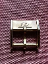 FIBBIA ORIGINALE BAUME MERCIER 10 MM ACCIAIO DORATO  VINTAGE