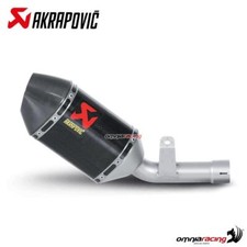Akrapovic exhaust racing carbon fibre slip-on Suzuki GSXR600 / GSXR750 2006-2007