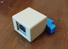 Commodore C16/+4 to C64/C128/VIC20 1531 datassette adapter + BOX