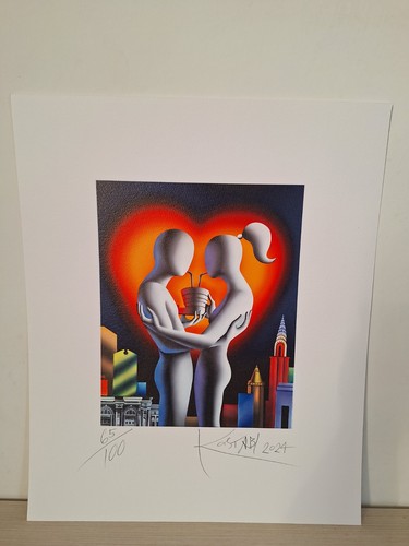 Mark kostabi serigrafia - ,,