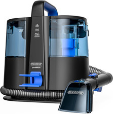 Lavatappeti Aspirapolvere Tappeto Lava Divano Moquette Auto Con Doppio Serbatoio