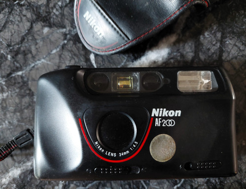 Nikon 200 fotocamera - nikon, af