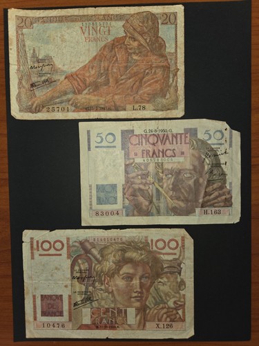 Lotto banconote francia - lotto,