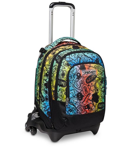 Seven zaino trolley scuola - seven,