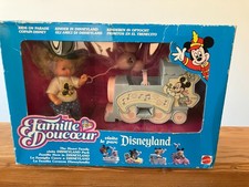 Famiglia cuore con treno