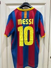 Maglia Messi 10 Final London Champions League 2011 Vintage Nuova