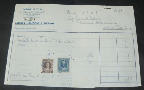 Farinelli film 1951 - film, "