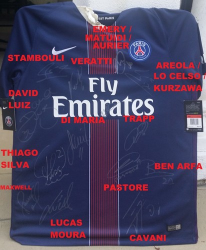 Maglia firmata psg - maglia,