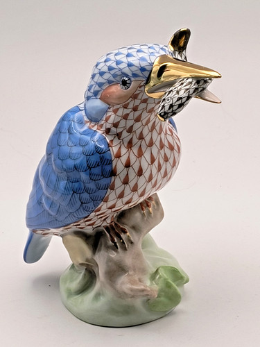 Porcellana herend kingfisher - porcellana,
