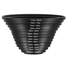 13pcs Metal Step Up Ring