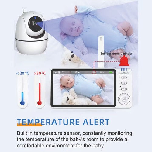Moniteur bébé eye4u 5 - bébé,