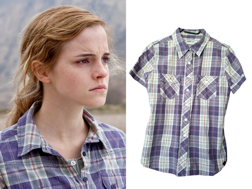 Camicia lee viola quadri aso - a,