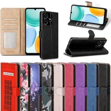 Custodia per Honor X5C Plus, portafoglio in pelle supporto pieghevole BLOCCO RFID cover telefono