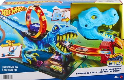 Hot wheels city rex - wheels, chomp