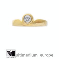 Anello da dito vintage in oro