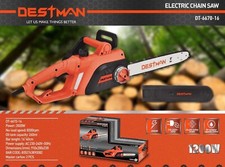 Elettrosega Motosega Elettrica 2000W 230V Professionale Destman DT-6670-16
