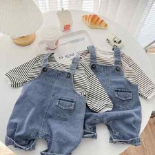 Nuova tuta denim senza maniche
