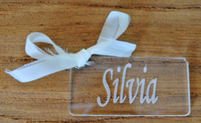 Segnaposto plexiglas - segnaposto, in