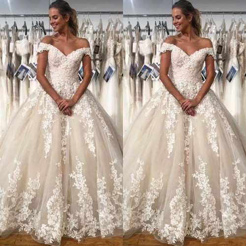 Splendidi abiti sposa pizzo - abiti, da