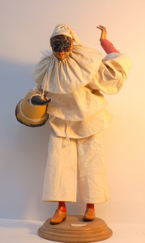 Pulcinella grande scultura - pulcinella,grande,