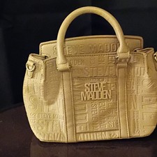 Steve Madden Beige Embossed