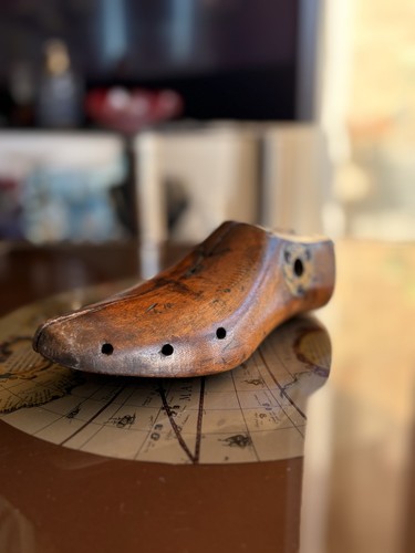 Antique shoemakers tool wooden - antique,