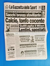 GAZZETTA DELLO SPORT 28 LUGLIO