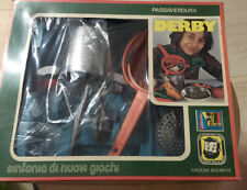 LA NUOVA FARO PASSAVERDURA DERBY LEGUMES vintage Anni 70