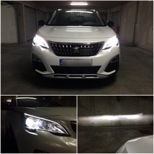 KIT COMPLETO LUCI LED ANABBAGLIANTI  + ABBAGLIANTI  + FENDINEBBIA PEUGEOT 3008