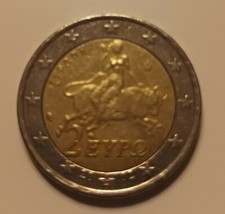 Moneta 2 € Grecia 2002 con