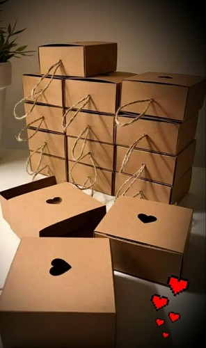 10pz portaconfetti scatoline - portaconfetti,