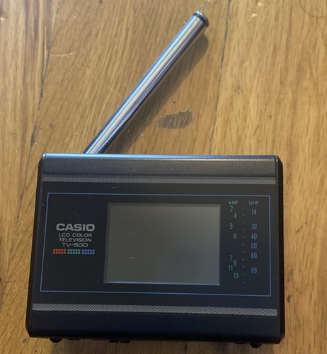 Vintage casio 500 - -, lcd