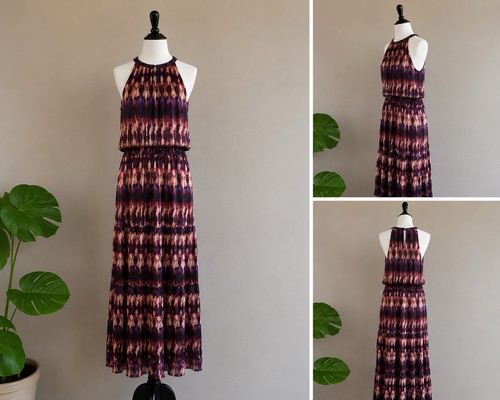 Maxi abito donna elara - maxi,