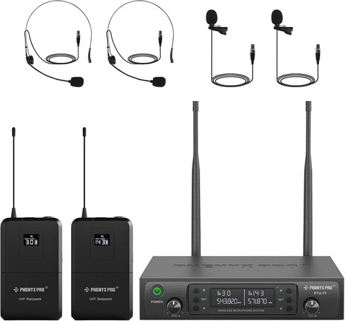 Sistema microfono wireless uhf - sistema,