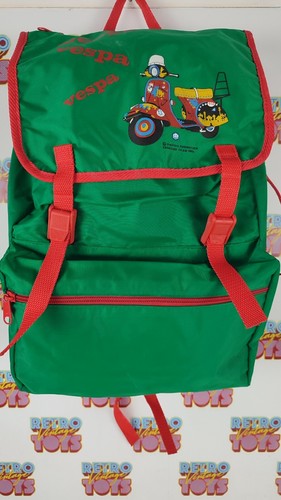 Zaino verde rosso - verde, vespa