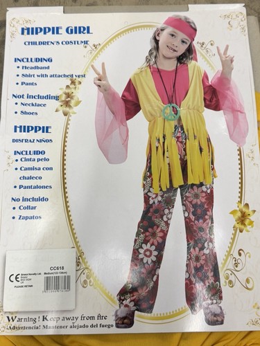 Abito vestito hippy bambina
