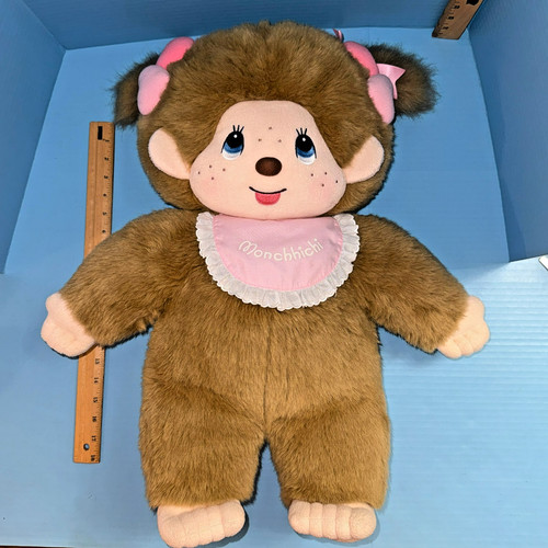 Monchhichi pink bavaglino - monchhichi,
