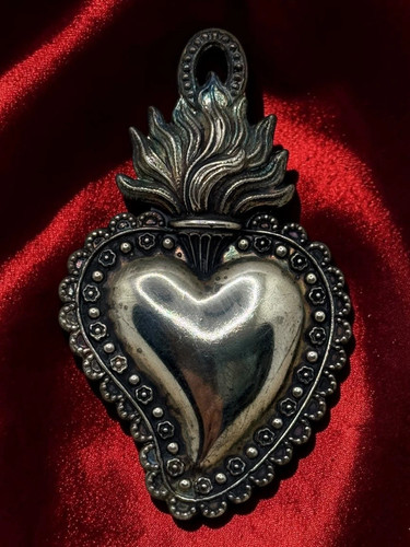 Voto vintage cuore sacro - ex,