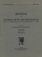 RIVISTA DI STORIA ARTE