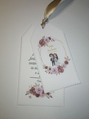 Segnaposto matrimonio