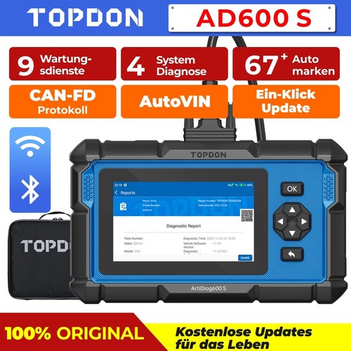 Topdon artidiag600s auto - 2.0,