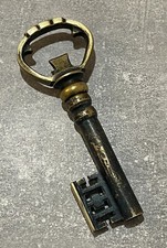 Antico cavatappi in ottone a