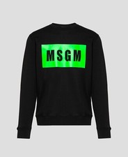FELPA UOMO DONNA MSGM MAGLIA
