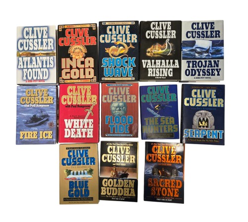 Lot clive cussler - clive,